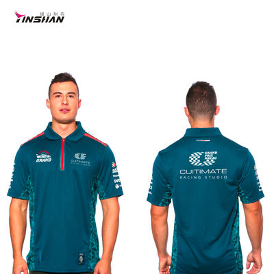 Comfortable Cotton/Poly Running Uniform Men's Polo Shirts for Design Sport Wear Clothing