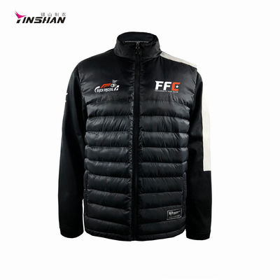 Custom Logo Men's Softshell Zipper Fleece Sports Team Racing Jacket Vest with Pockets
