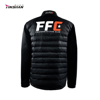 Custom Logo Men's Softshell Zipper Fleece Sports Team Racing Jacket Vest with Pockets