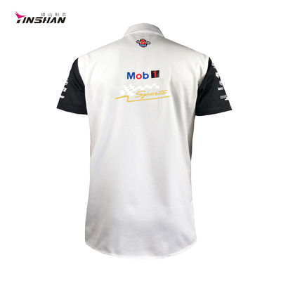 Custom Printing 100% Polyester F1 Car Racing and Motorcycle Pit Crew Wear Direct Sale