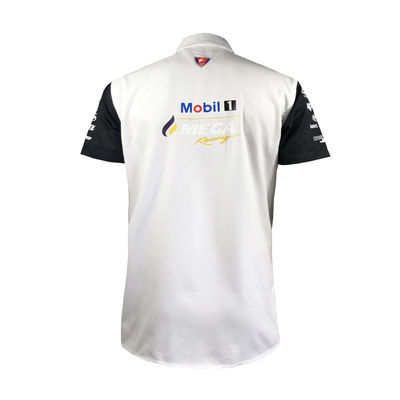 Custom Printing 100% Polyester F1 Car Racing and Motorcycle Pit Crew Wear Direct Sale
