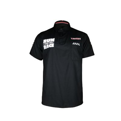 Characteristic Wicking Breathable Pit Crew Racing Shirts for Custom Designs Teamswear