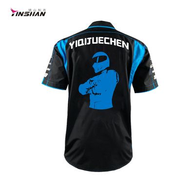 Big and Tall Men's Shirt Short Sleeve plus size racing Shirts f1 t-shirt Quantity /