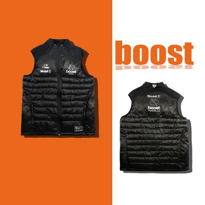 Winter Moto Biker Style Custom Logo Work Wear Uniform Softshell Puffer Vests for Men