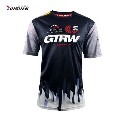 Custom Logo Knitted Fabric Men's Sports T-shirt for Comfortable Workout Sessions