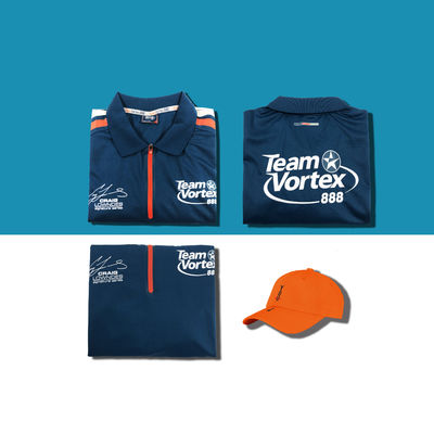 Motorcycle Auto Racing Sportswear Type Customized Polo Shirt With Personalised Artwork